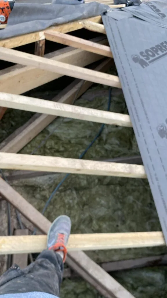 Isoler par l’extérieur pendant la réfection